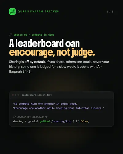 6 things I learned building it, slide 6 of 8