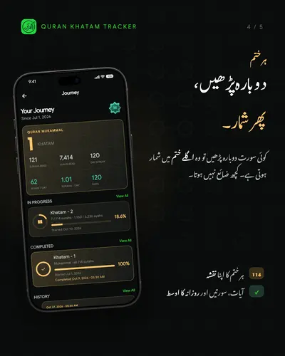 In Urdu: آیت بہ آیت, slide 4 of 5